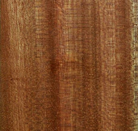 This is an image of garage door wood grain composed of african mahogany.