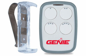 This is an image of a Genie garage door remote.