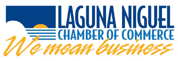 This is the logo for the Laguna Niguel Chamber of Commerce.