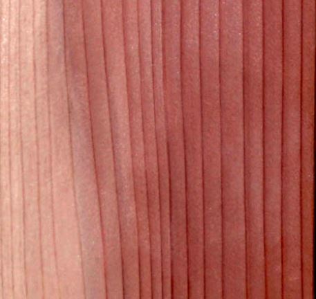 This is an image of garage door wood grain composed of redwood clear A.