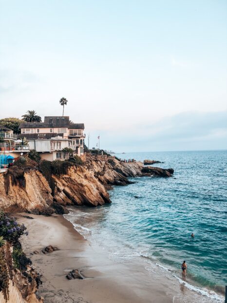 This is an image of Laguna Beach, CA where Entry Systems installs and repairs garage door and gate systems.